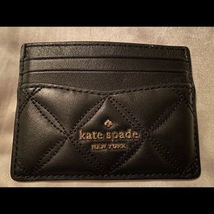 Black kate spade cardholder